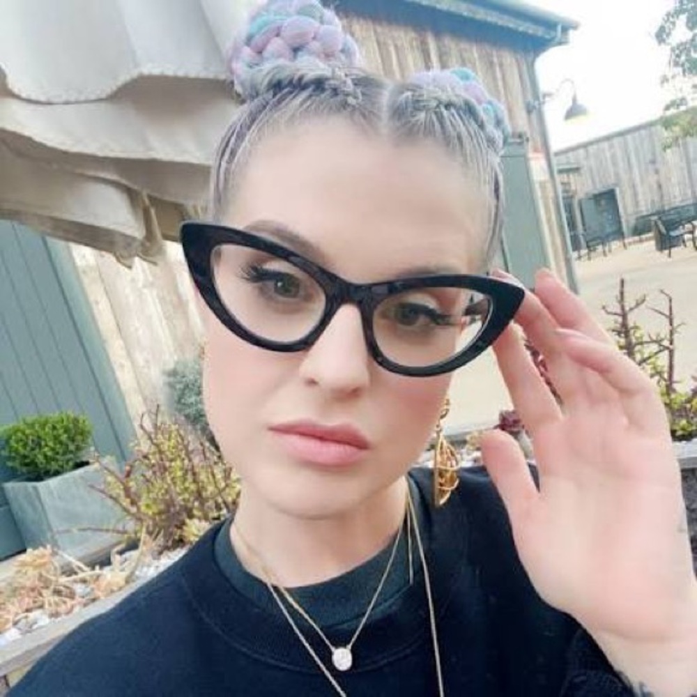 Yves Saint Laurent Chic Black Cat-Eye Glasses